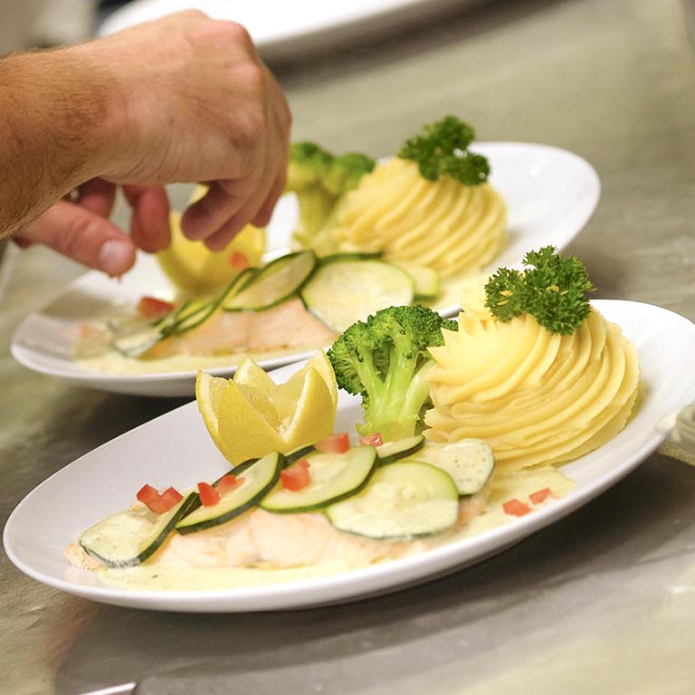 La Brasserie du Douaire - Exemple de plats